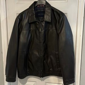 Tommy Hilfiger leather looking jacket new with tags